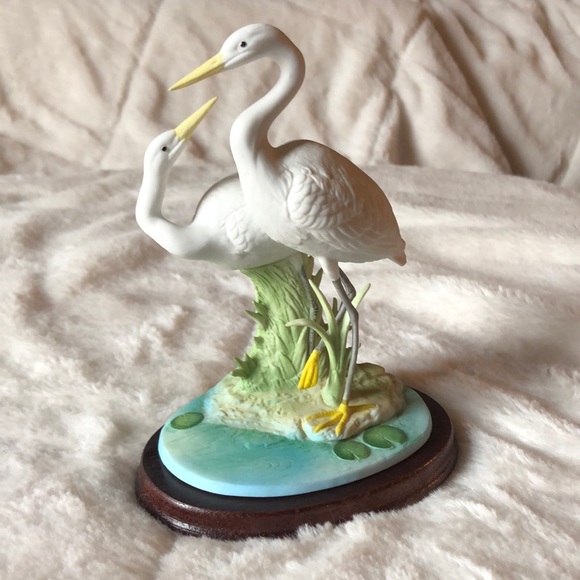 Andrea By Sadek Other - Double white Heron Andrea by Sadek